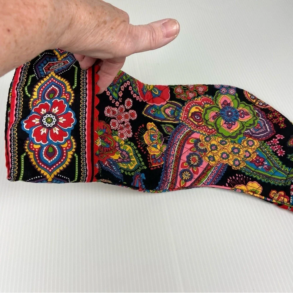 Vera Bradley Symphony in Hue Christmas Stocking – Retired Print